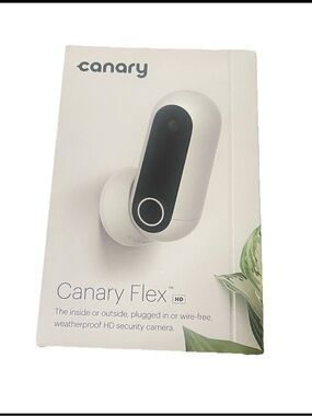 Canary Flex HD Weatherproof Security Camera - White